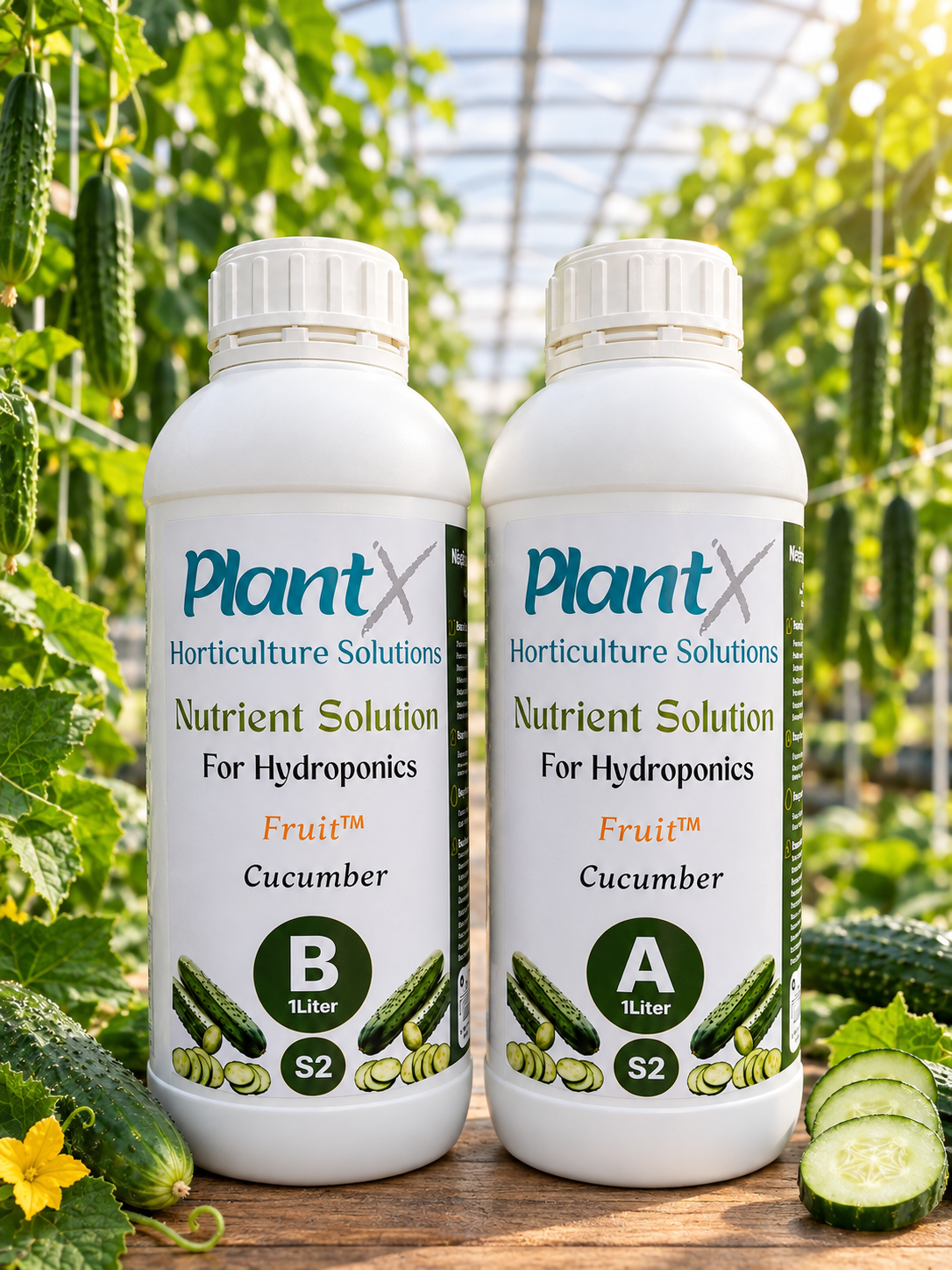 PlantX Nutrient Solution for Cucumber A&B