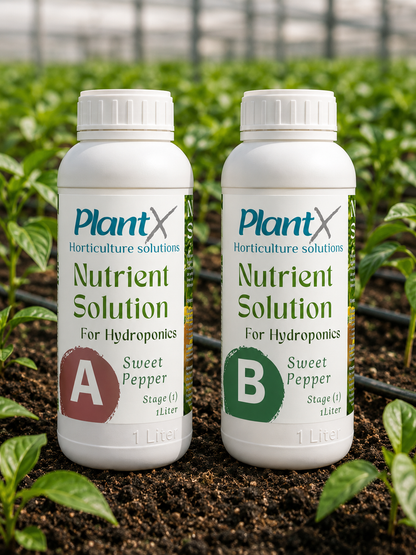 محلول PlantX الغذائي للفلفل الحلو A&B