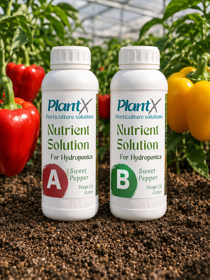 محلول PlantX الغذائي للفلفل الحلو A&B