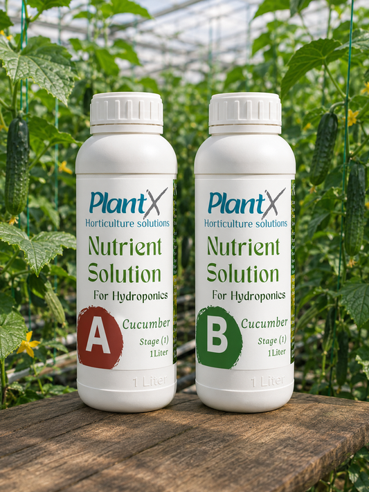 محلول PlantX الغذائي للخيار A و B