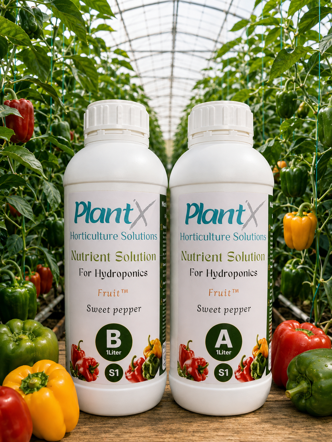 PlantX Nutrient Solution for Sweet pepper A&B